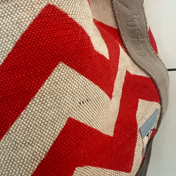 Toms reef chevron canvas drawstring backpack, - Picture 6 of 7